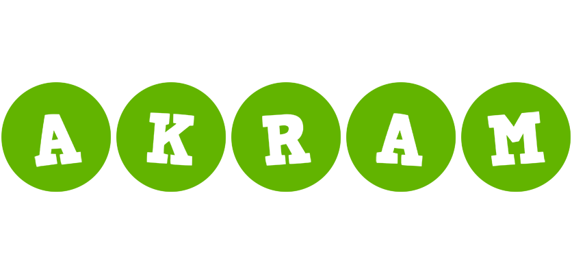 Akram games logo