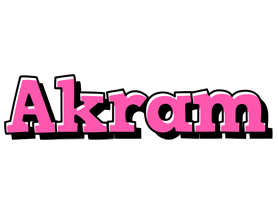 Akram girlish logo