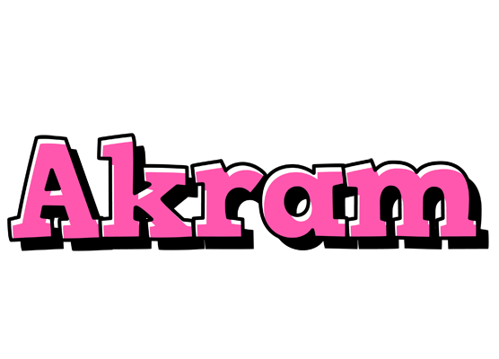 Akram girlish logo