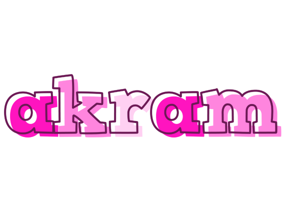Akram hello logo