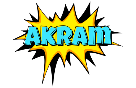 Akram indycar logo