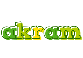 Akram juice logo