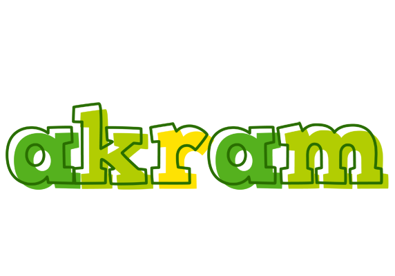 Akram juice logo