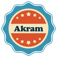 Akram labels logo