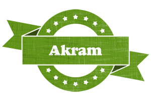 Akram natural logo