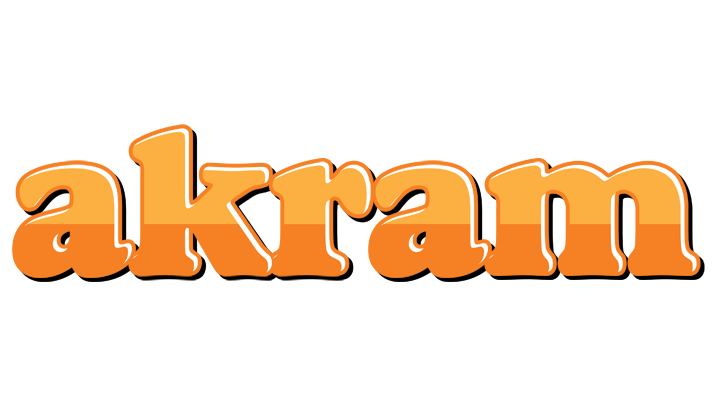 Akram orange logo