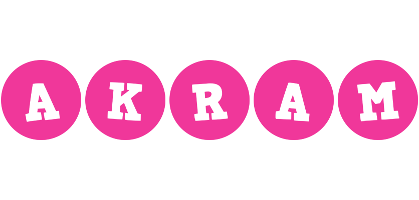 Akram poker logo