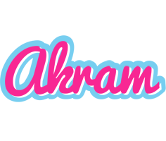 Akram popstar logo