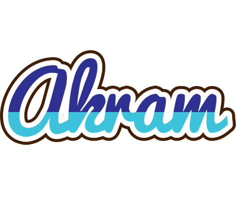Akram raining logo