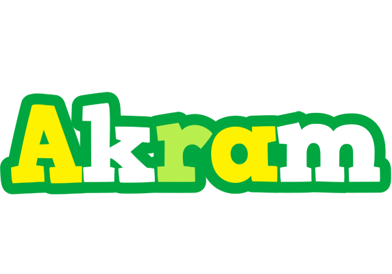Akram soccer logo