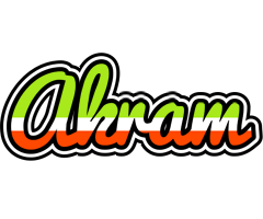Akram superfun logo