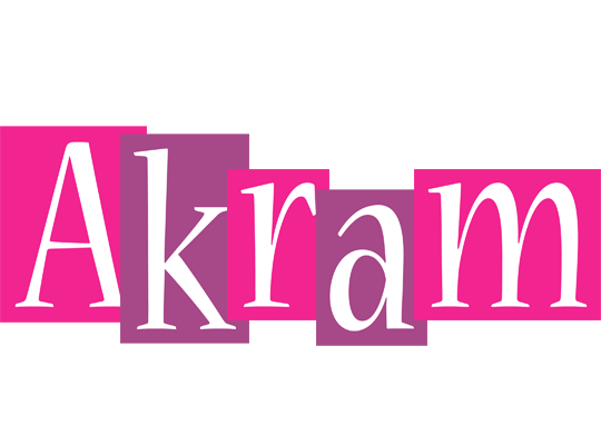 Akram whine logo