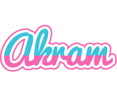 Akram woman logo