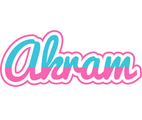 Akram woman logo