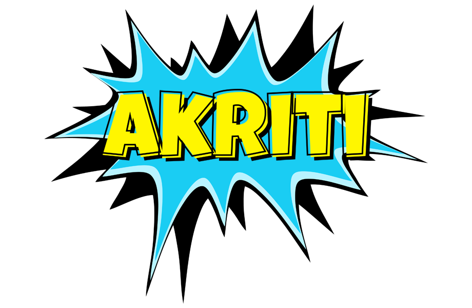 Akriti amazing logo