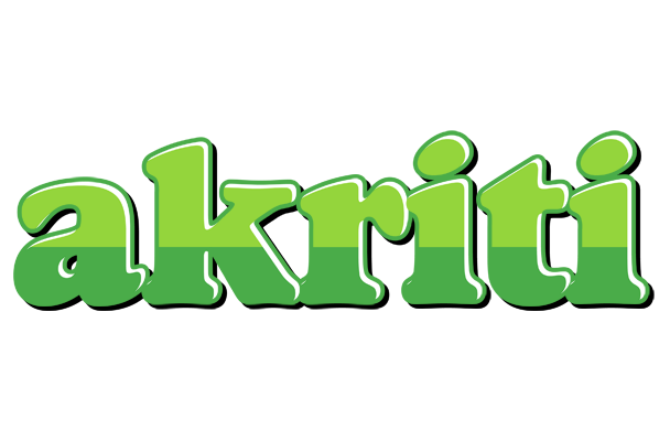 Akriti apple logo