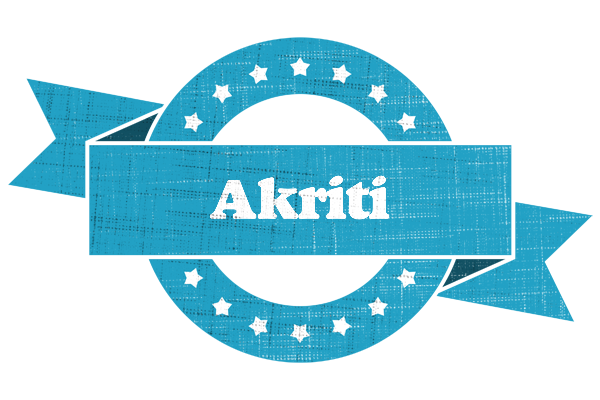 Akriti balance logo