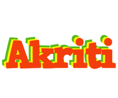 Akriti bbq logo