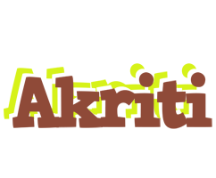 Akriti caffeebar logo