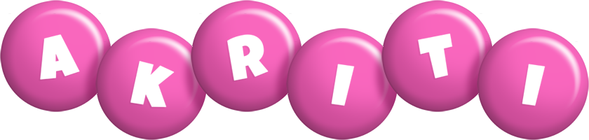 Akriti candy-pink logo