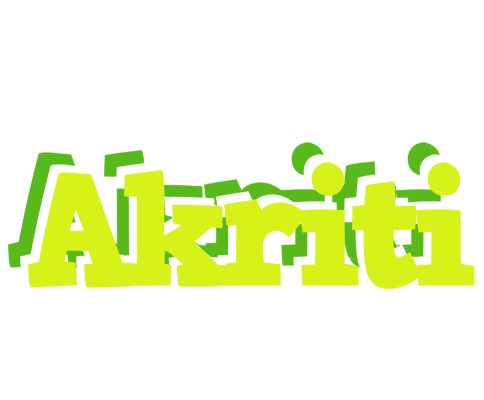 Akriti citrus logo