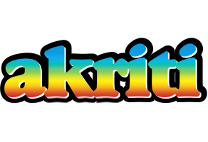 Akriti color logo