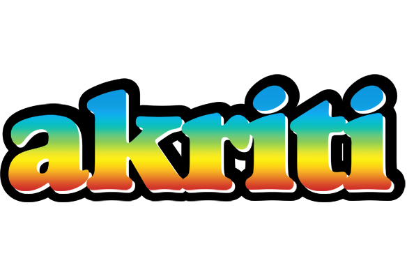 Akriti color logo