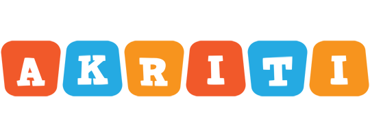 Akriti comics logo