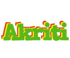 Akriti crocodile logo