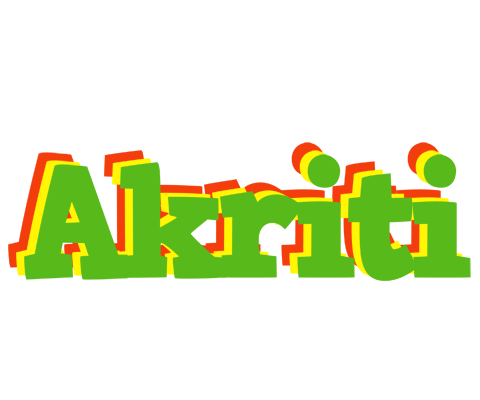 Akriti crocodile logo