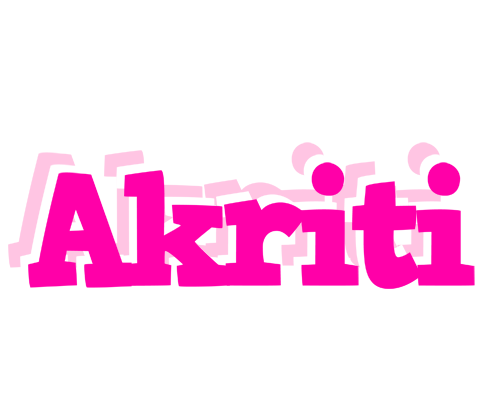 Akriti dancing logo