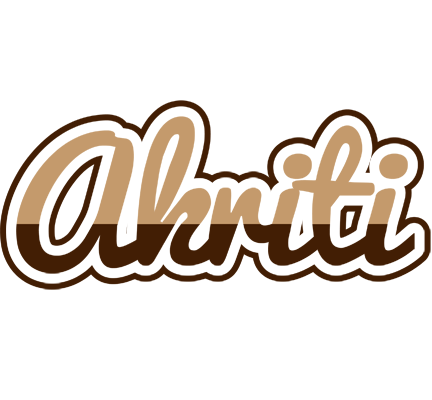 Akriti exclusive logo