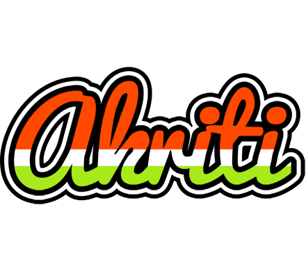 Akriti exotic logo
