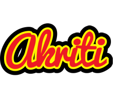 Akriti fireman logo