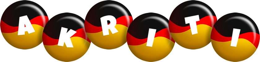 Akriti german logo