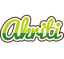 Akriti golfing logo