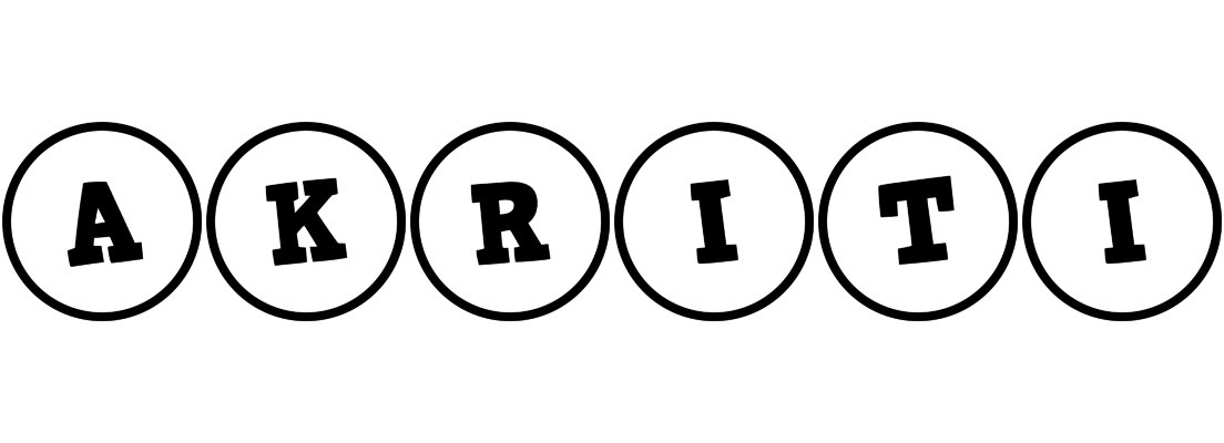 Akriti handy logo