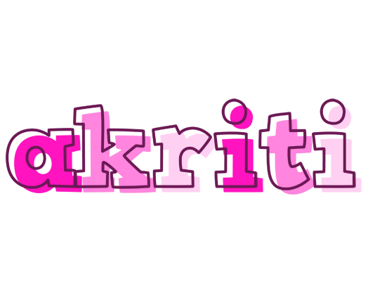 Akriti hello logo
