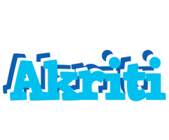 Akriti jacuzzi logo