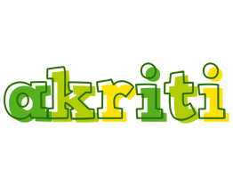 Akriti juice logo