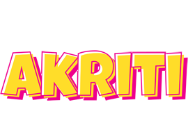 Akriti kaboom logo