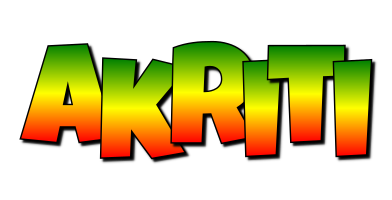 Akriti mango logo