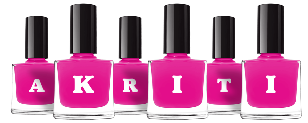 Akriti nails logo