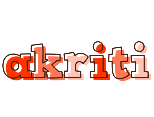 Akriti paint logo