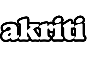 Akriti panda logo