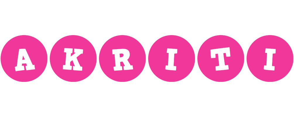 Akriti poker logo