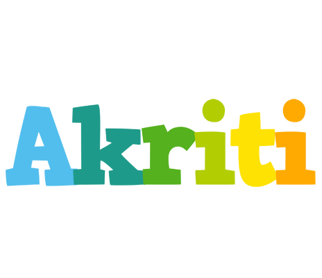 Akriti rainbows logo