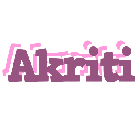 Akriti relaxing logo