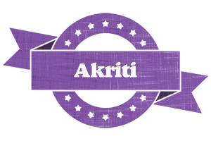 Akriti royal logo