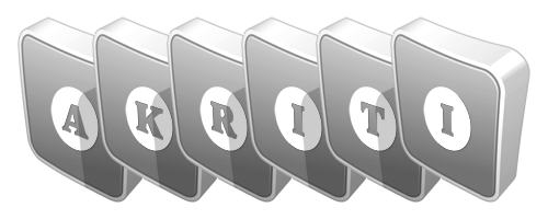 Akriti silver logo